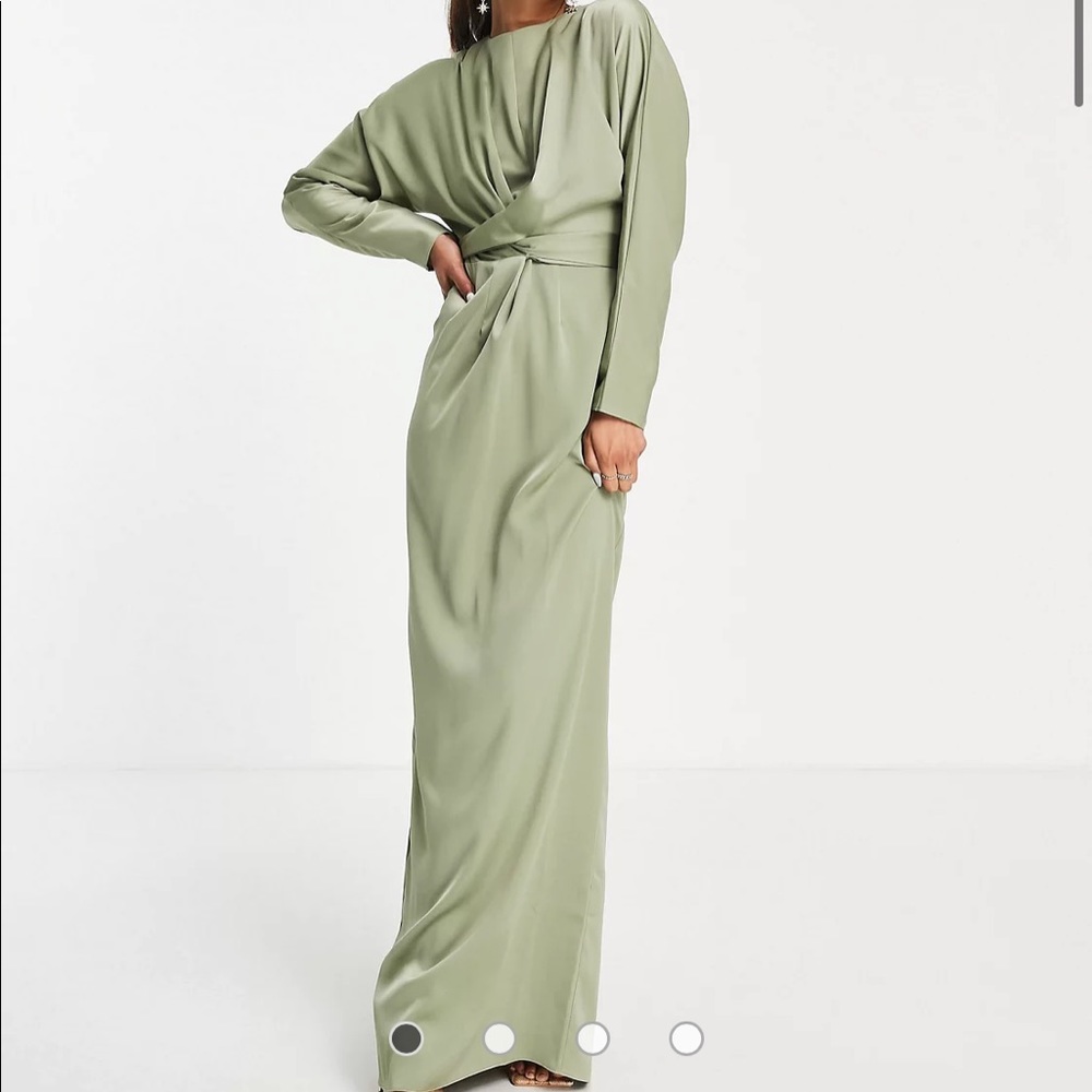 Satin Maxi Dress